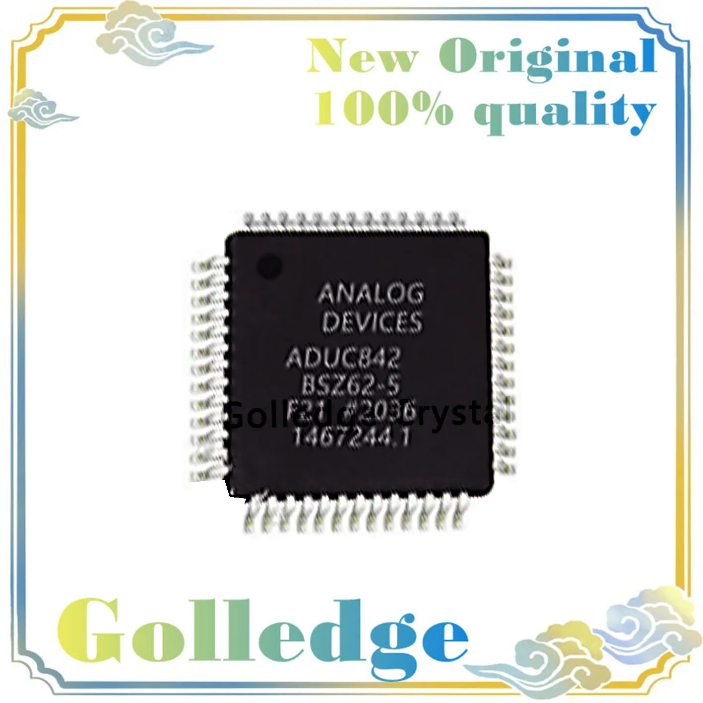 100% новый оригинальный микросхема ADUC842BSZ65-2 ADUC842BSZ62 QFP52