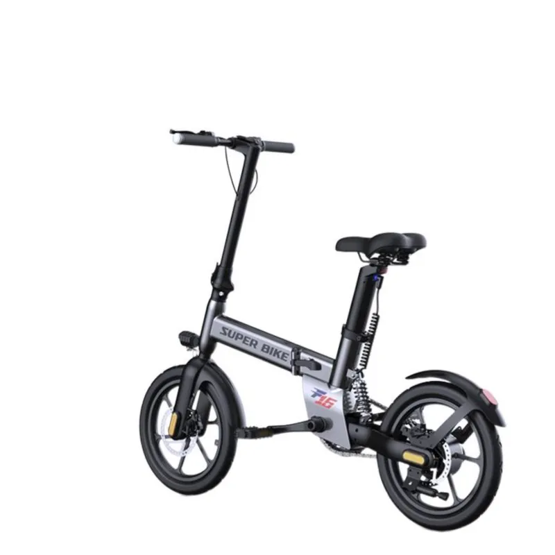 Интеллектуальный Электрический Велосипед Портативный Легкий Складной Мини-Мопед E Bike
