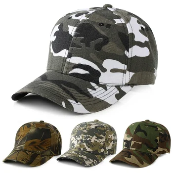 Уличные кепки с камуфляжной печатью, Мужские Охотничьи шляпы для скалолазания, шляпы для пустыни, Регулируемая бейсбольная кепка, Аксессуары для кемпинга, пеших прогулок, рыбалки