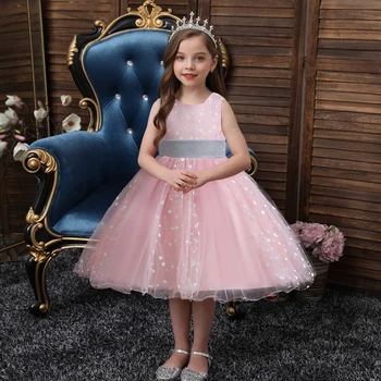 FOCUSNORM, 4 цвета, праздничное платье принцессы для девочек от 3 до 10 лет, кружевное платье-пачка без рукавов с принтом в горошек, тюлевое сетчатое платье-пачка для дня рождения
