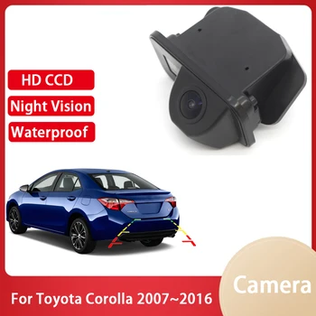 камера заднего вида автомобиля для Toyota Corolla 2007 2008 2009 2010 2011 2012 2013 2014 2015 2016 Камера парковки заднего вида HD ночного видения