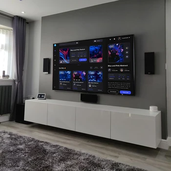 75/85/100-дюймовый ЖК-светодиодный Портативный мультимедийный мини-телевизор с цифровым HD-взрывозащищенным сенсорным экраном Android Smart Tv