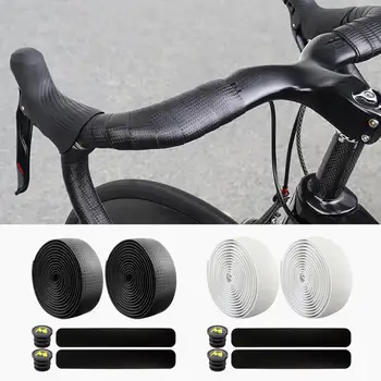 1 комплект износостойкого ремня для велосипедного руля, нескользящего карбонового ремня для велосипедного руля, обертывания ручки для горного велосипеда