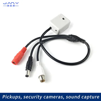 Маленький квадратный датчик, мониторинг безопасности, автомобильный микрофон, сбор звука, высокочувствительный регистратор шумоподавления
