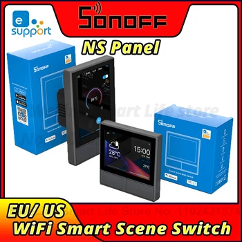 SONOFF NSPanel WiFi Smart Scene Switch ЕС/США Универсальное управление Сенсорным экраном Через Ewelink Голосовое управление Alexa Google Home Alice