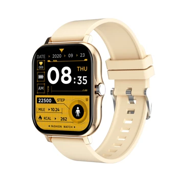 Смарт-часы GT20 с сенсорным фитнес-трекером с цветным экраном 1,69 дюйма, Bluetooth Для мужчин и женщин, водонепроницаемый браслет для измерения сердечного ритма и артериального давления при звонке