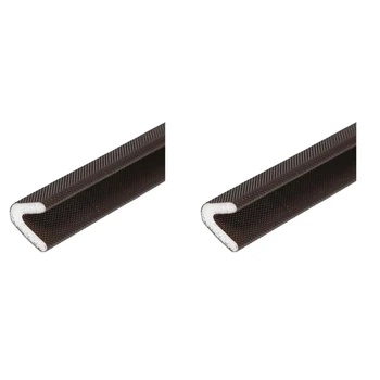 2X уплотнителя для дверей/ окон X 26 футов длиной, V-образная клейкая уплотнительная прокладка для дверной коробки/оконной рамы, коричневый