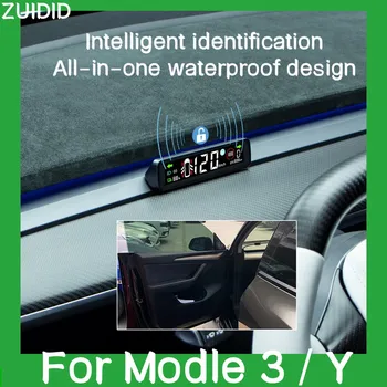 Tesla Model 3 Y 3,9-дюймовый автоматический Hud-дисплей для спидометра, головной дисплей, электронные Аксессуары для Tesla