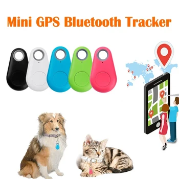 Мини GPS-трекер с защитой от потери Беспроводной Bluetooth-компат-трекер Автомобильная детская сумка для пожилых людей, кошелек, поиск ключей, локатор, Собака, кошка, домашнее животное, защита от потери