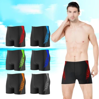 Мужские плавки, пляжные шорты, Плавки-боксеры с подкладкой на шнурке L, XL, 2XL, 3XL, 4XL, 5XL, Пляжные шорты для серфинга