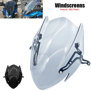 Подходит Для suzuki GSX-S750 GSXS750 GSXS 750 2017-2022 ветровое Стекло Экран для Защиты лобового Стекла с кронштейном Аксессуары для мотоциклов