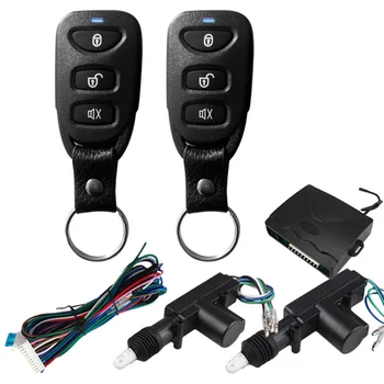 Комплект для защиты автомобиля от кражи без ключа с приводом дверного замка с 4 приводами