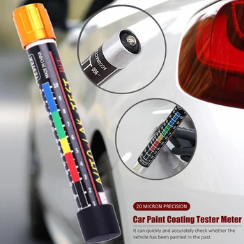 Ручка-тестер толщины автомобильной краски Auto Lak Test Bit Портативный измеритель толщины лакокрасочного покрытия автомобиля измеритель аварии для автомобиля