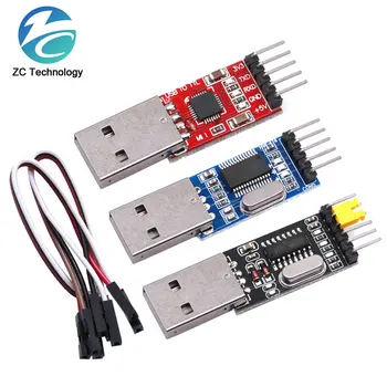 3 шт./лот = 1ШТ PL2303HX + 1ШТ CP2102 + 1ШТ CH340G USB К TTL для arduino PL2303 CP2102 5PIN USB к UART TTL модуль