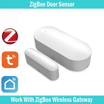 Tuya ZigBee Смарт-Окно, Дверь, Датчик Ворот, Детектор, Умный Дом, Охранная Сигнализация, Smart Life, Приложение Tuya, Дистанционное Управление