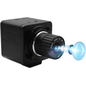 ELP 4K 3840x2160 Mjpeg 30 кадров в секунду IMX317 Mini USB Веб-камера с Ручным Объективом с Фиксированной Фокусировкой для Промышленного Машинного Зрения
