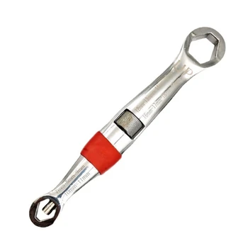 Универсальный гаечный ключ 23 В 1 с двухголовочным метрическим имперским разводным ключом с храповиком