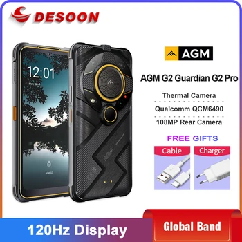 AGM G2 Guardian G2 Pro 5G Разблокированный Прочный Смартфон С Автофокусом Тепловизионная Камера Монокуляр 6,58 