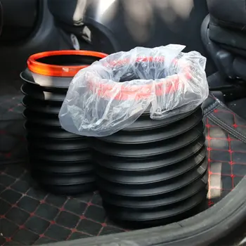Автомобильная складная корзина для мусора для Kia SORENTO Stinger Niro Carnival Ray Venga ProCeed Stonic SP Telluride