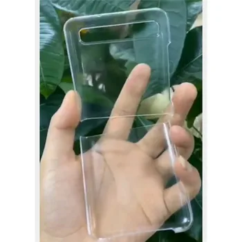 Чехол для Samsung Galaxy Z Flip, прозрачный противоударный чехол, мягкий защитный прозрачный чехол из ТПУ для Galaxy Z Flip