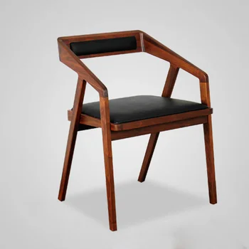 Игровое Минималистичное деревянное кресло Nordic Lounge Офисный макияж Стулья для столовой Складная кухонная мебель Mueblesa для взрослых NZYYH