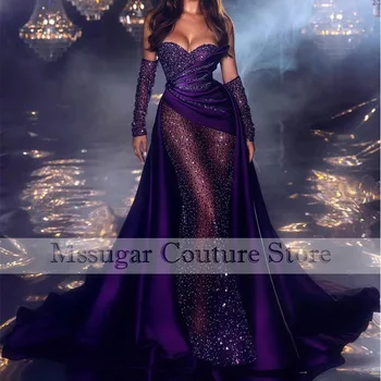 Роскошные вечерние платья в Дубае для женщин, свадебная вечеринка 2023, Элегантные вечерние платья в арабском стиле с длинным рукавом на заказ