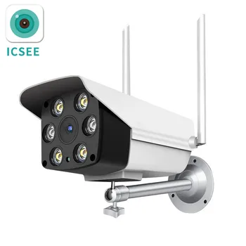 2MP 1080P Yoosee/iCSee/V380 APP Беспроводная IP-камера-Пуля Полноцветного Ночного Видения Домашняя Безопасность CCTV Радионяня