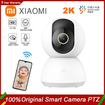 Xiaomi Mi 360 ° Домашняя Камера Безопасности Mijia Smart IP-Камера 2K 1296P Видео Радионяня AI Smart Camcorder Защищает Домашнюю Безопасность