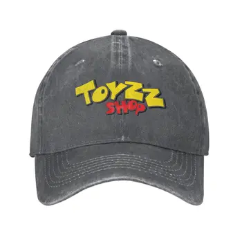 Графическая повседневная джинсовая кепка с логотипом магазина Toyzz, вязаная шапка, бейсболка